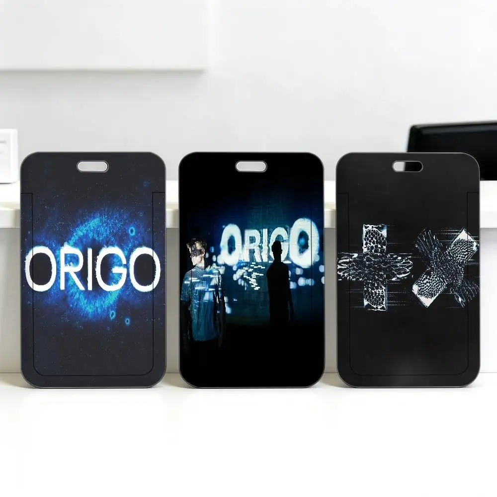 M-MartinS G-GarrixS Origo Holder: Cordão de Pescoço para Cartões, Capa para Cartão de Identidade, Bolsa de Pescoço para Estudantes, Porta-Cartões e Chaves, Presentes