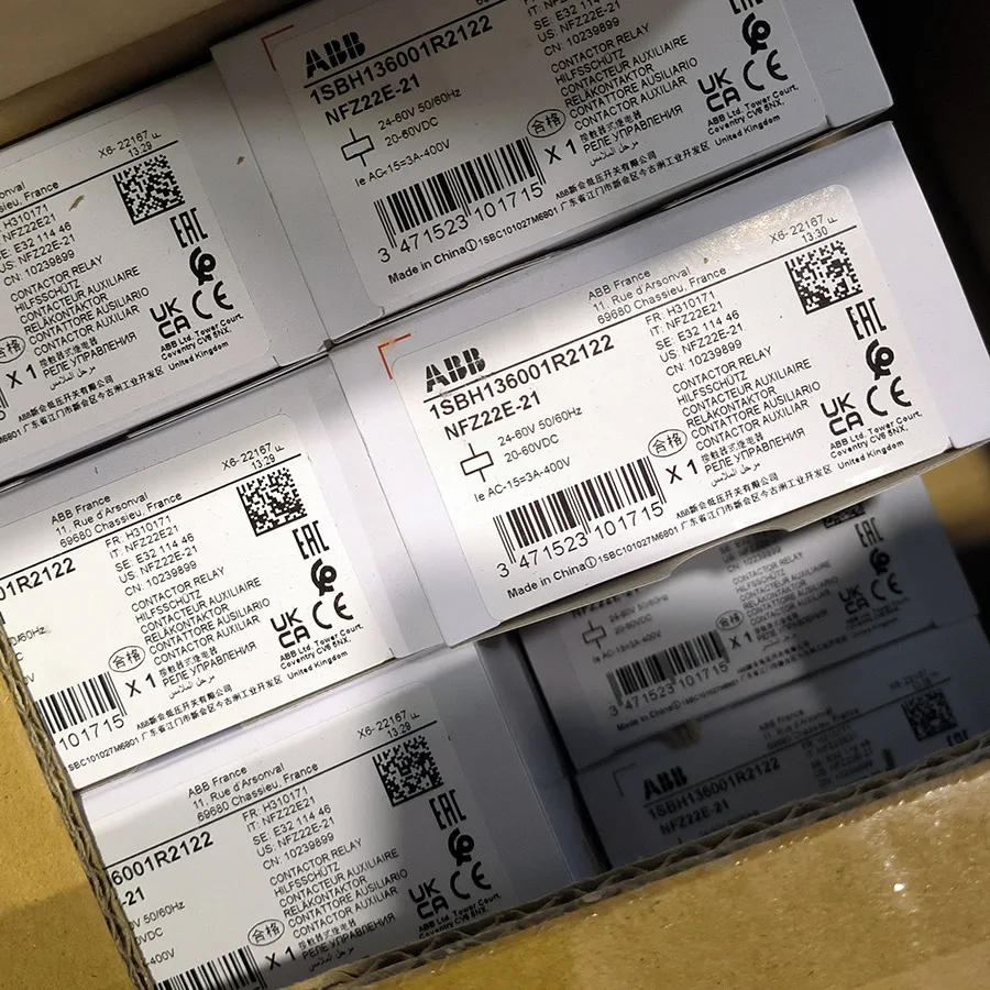 2025 الأصلي ABB التتابع المتوسط NFZ22E-21 * 24-60VAC/20-60VDC 1SBH136001R2122 #2