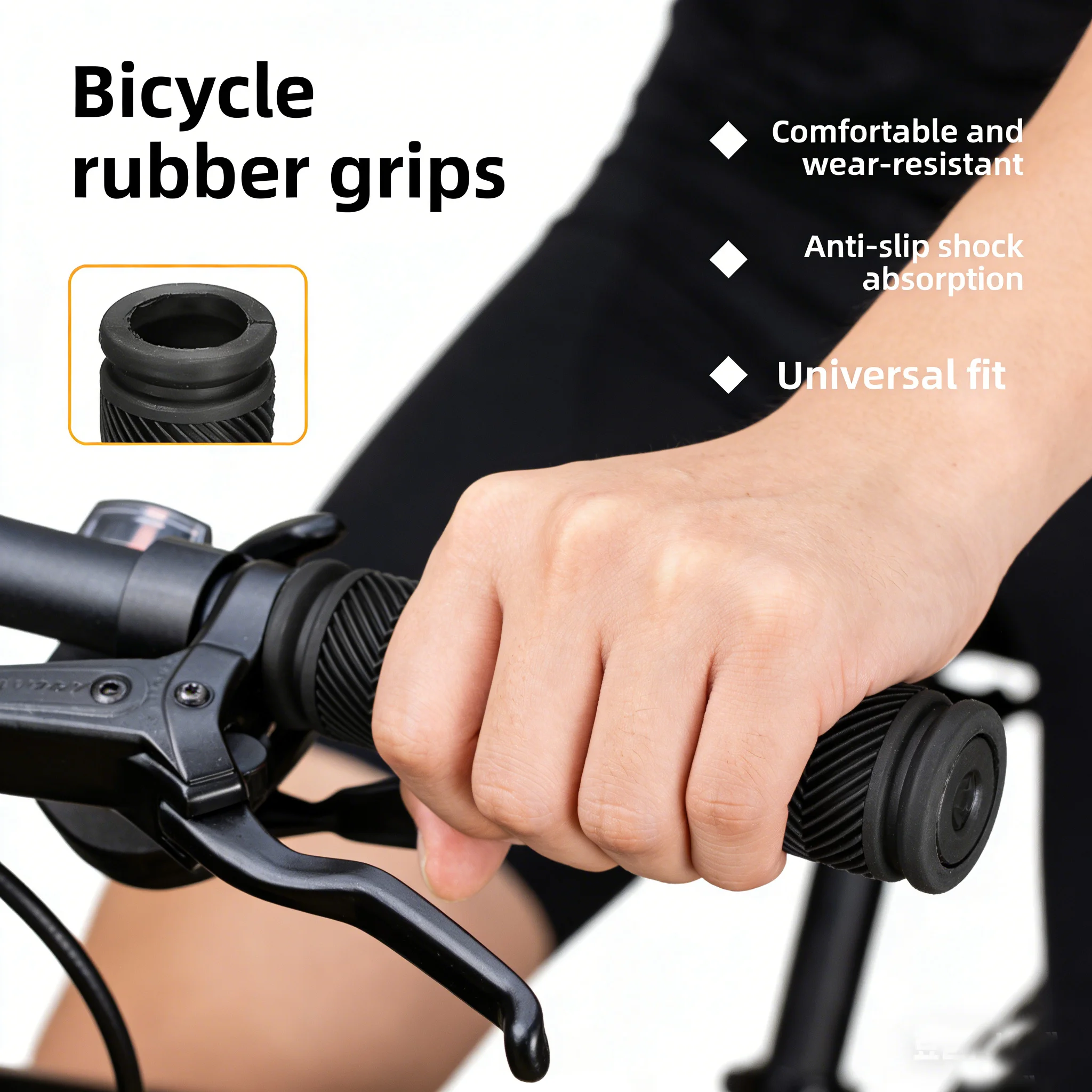 

Резиновые накладки на руль велосипеда, универсальные двусторонние ручки для горного и складного велосипеда