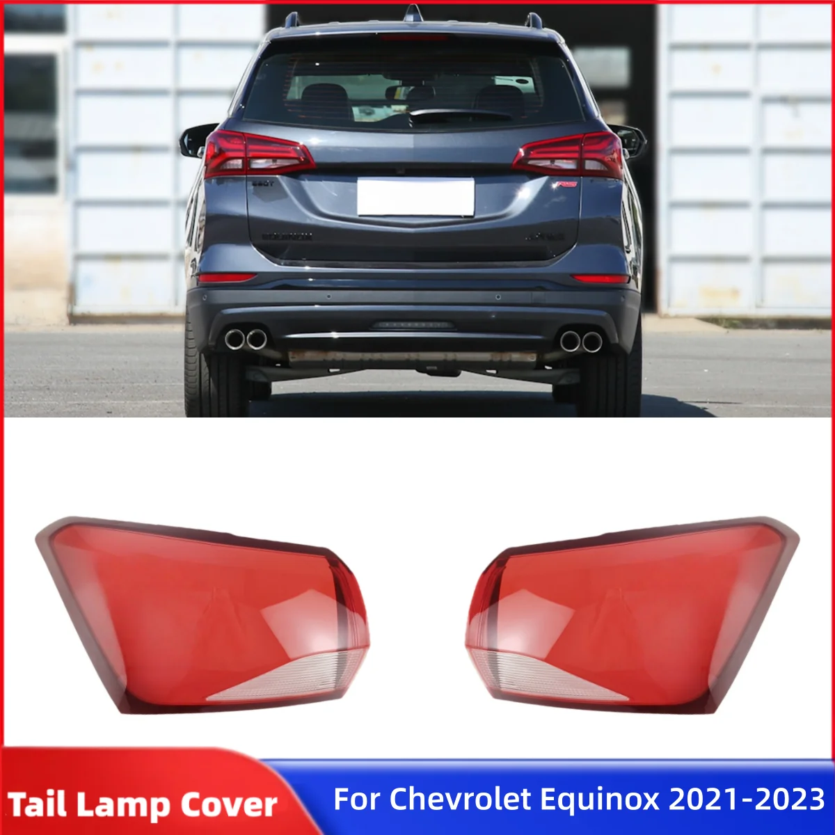 

For Chevrolet Equinox 2021 2022 2023 Accessories Cars Replacement Car Lights Shell Reversing Lights Car Rear Taillight Shell