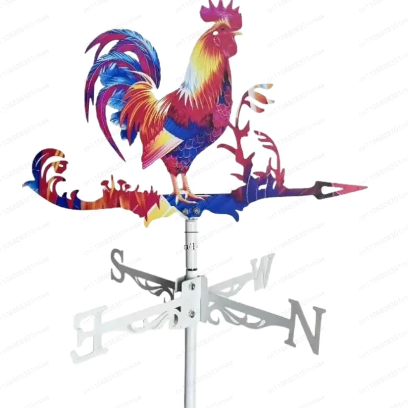 

Новая трансграничная декоративная ветряная петля-петух из кованого железа, вращающаяся, для улицы, двора, сада, металлическое изделие ручной работы