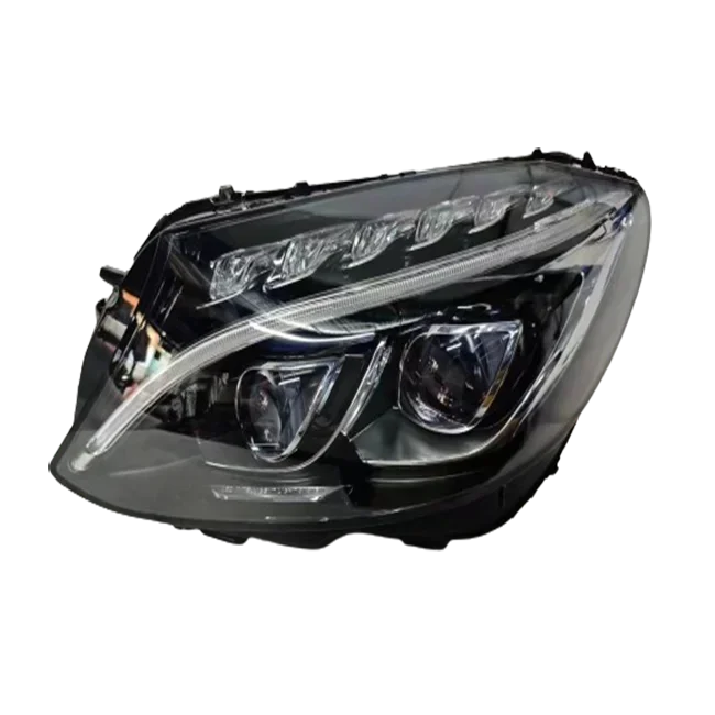 Suitable for Mercedes-benz c-class W205 high-configuration LED headlamps, fluorescent lamps and other re-manufacturing headlamps