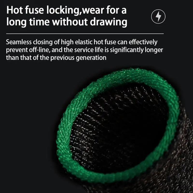 Ультратонкие и тонкие перчатки с рукавами для большого пальца, чувствительная работа, противоскользящий чехол для пальцев для геймера