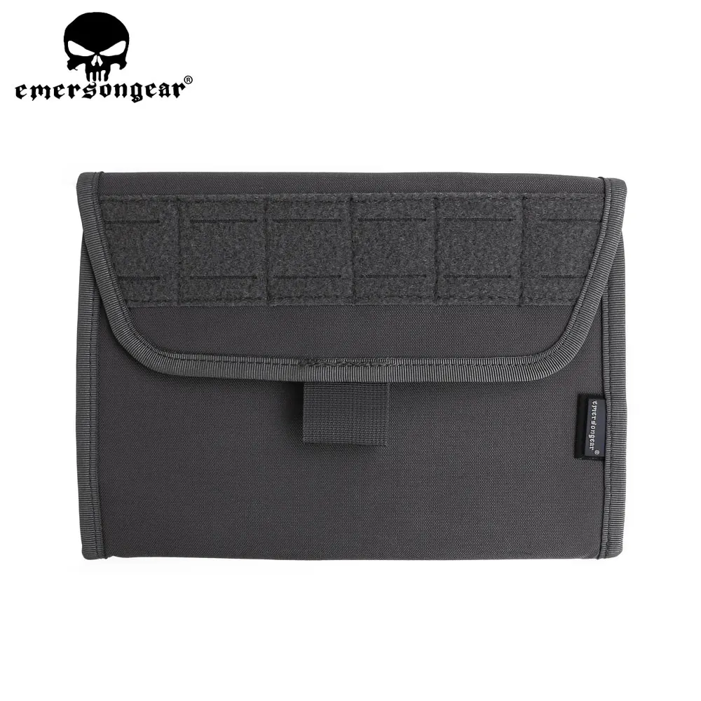 Emersongear EDC File Pouch Civilian Hunting MOLLE Bag Daily Life Expanding Bellows Pocket Travel Card Map Carrier Case EMB9547