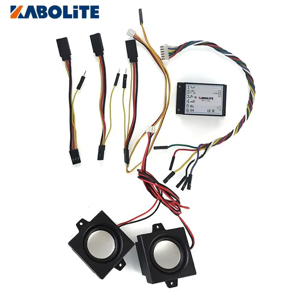 

KABOLITE Sound System Parts For 1/14 K970 100S Hydraulic RC Excavator DIY Digger Heavy Machine Accessory Model TH19363