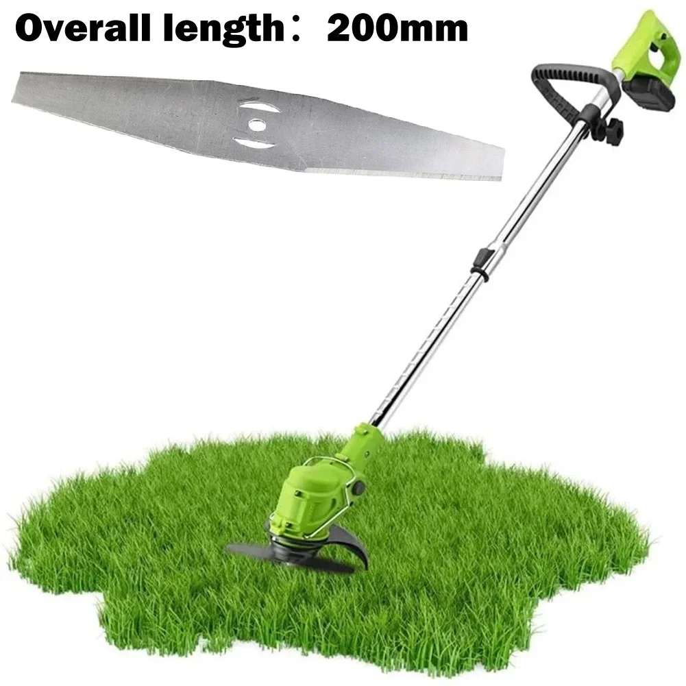 Metal 200 Mm Grass Trimmer Metal Blade Electric Lawn Mower Saw Blades Garden Power Tool Brushcutter Lawnmower Replace-Part