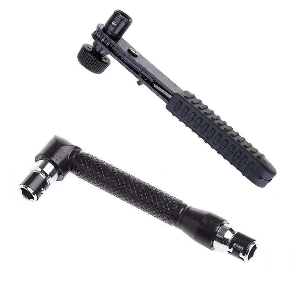 Double-end Handle Wrench 1/4 Inch Hex Bit Various Applications Control During Use Easy Access To Tight Spaces For Driving Screws