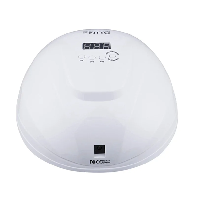 AA20-2X Sun X 54 W Essiccatore per gel per unghie Lampada UV a LED per asciuga unghie Macchina professionale per smalto a luce bianca Spina europea