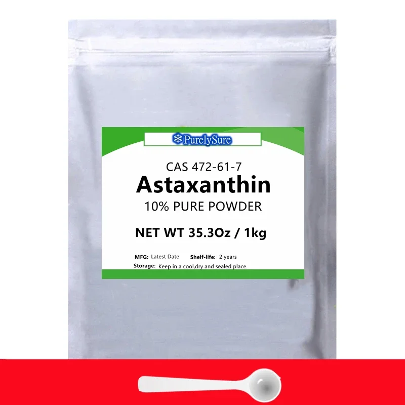 50g-1000g Anti Aging, 10% Astaxantina, Z Haematococcus Pluvialis, CAS 472-61-7, Factory Direct Sale