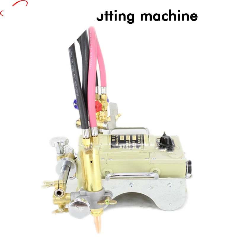 220V 1PC Semi-automatic flame pipe cutting machine electric magnetic tube cutting machine magnetic pipe cutting maachine