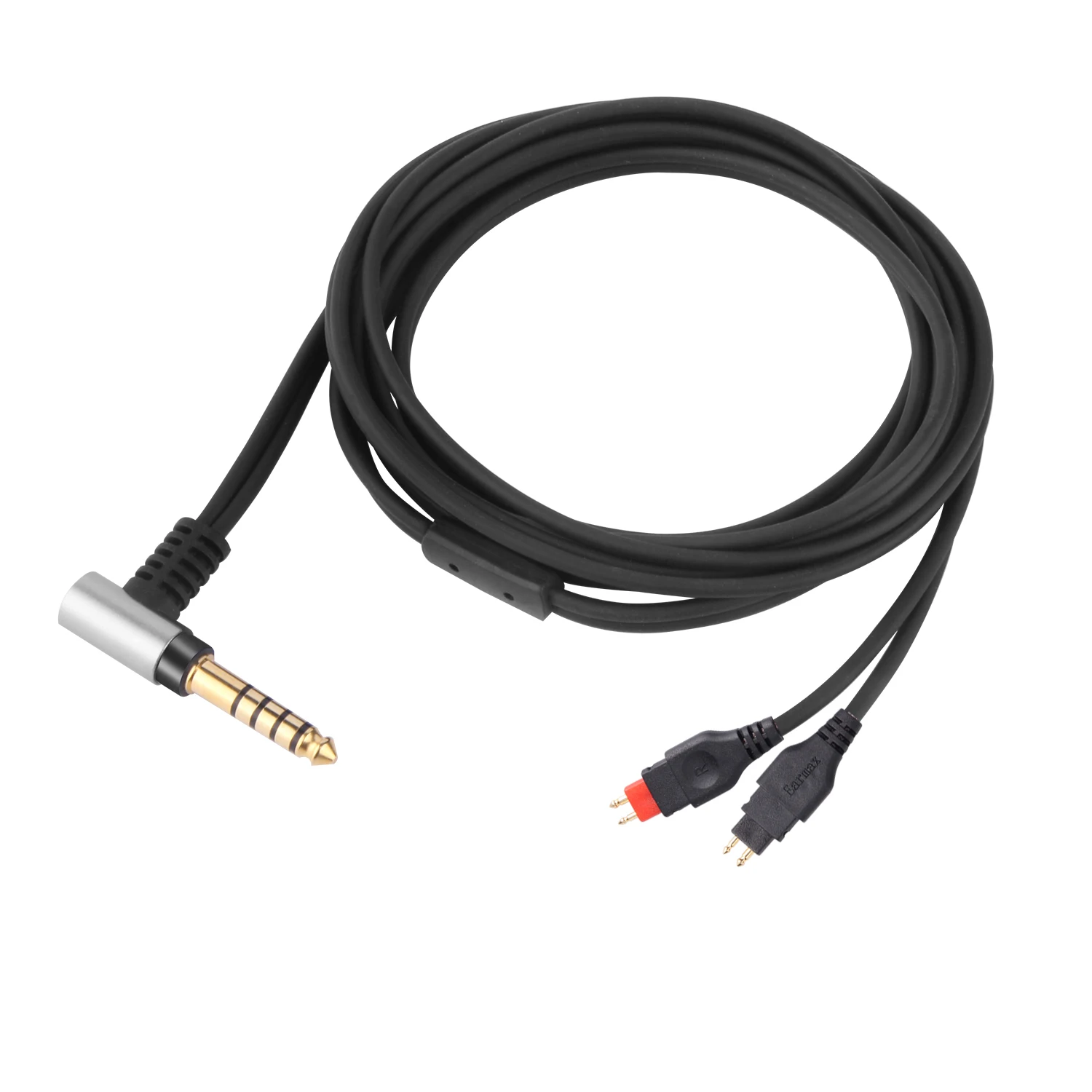 For Sennheiser Single crystal copper Headphone upgrade cable HD580 600 650 660 HD660S 2.5mm 4.4mm Balanced cable For FIIO ZX300A