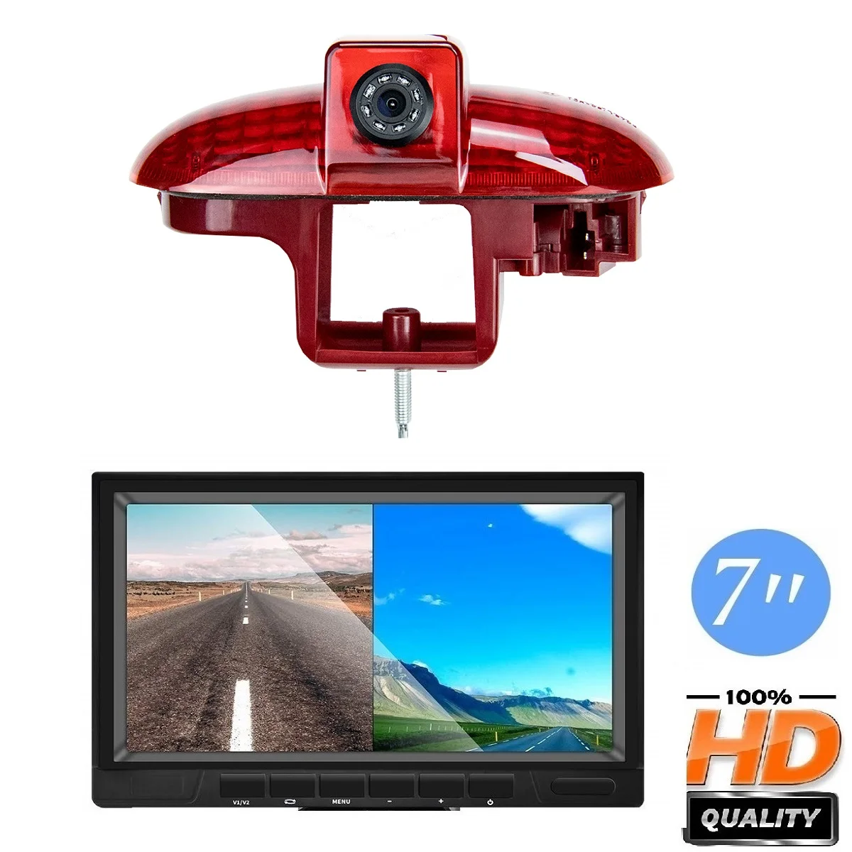 

E9 Brake Light Night Vision HD 720P Rear Camera for Renault Trafic Opel Vivaro A Opel Combo C FIAT Talento,Primastar 2001-2014