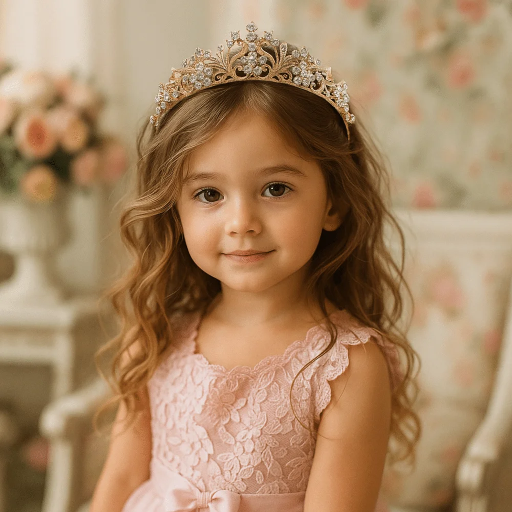 زخرفة الشعر تألق حجر الراين الإكليل رائعة سبيكة الزفاف تاج فاخر أنيق المعادن الأميرة التيجان الزفاف