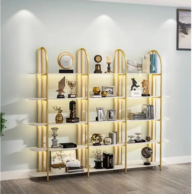 Shelving multifunctional bookshelf live broadcast room storage display shelf landing