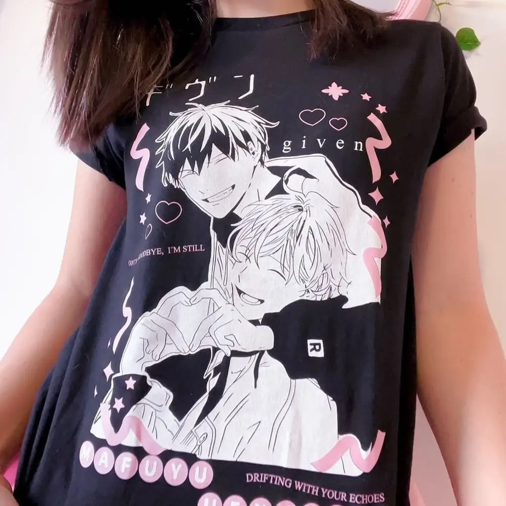 Given T Shirt Ritsuka Uenoyama Mafuyu Sato Anime Sweat Gift