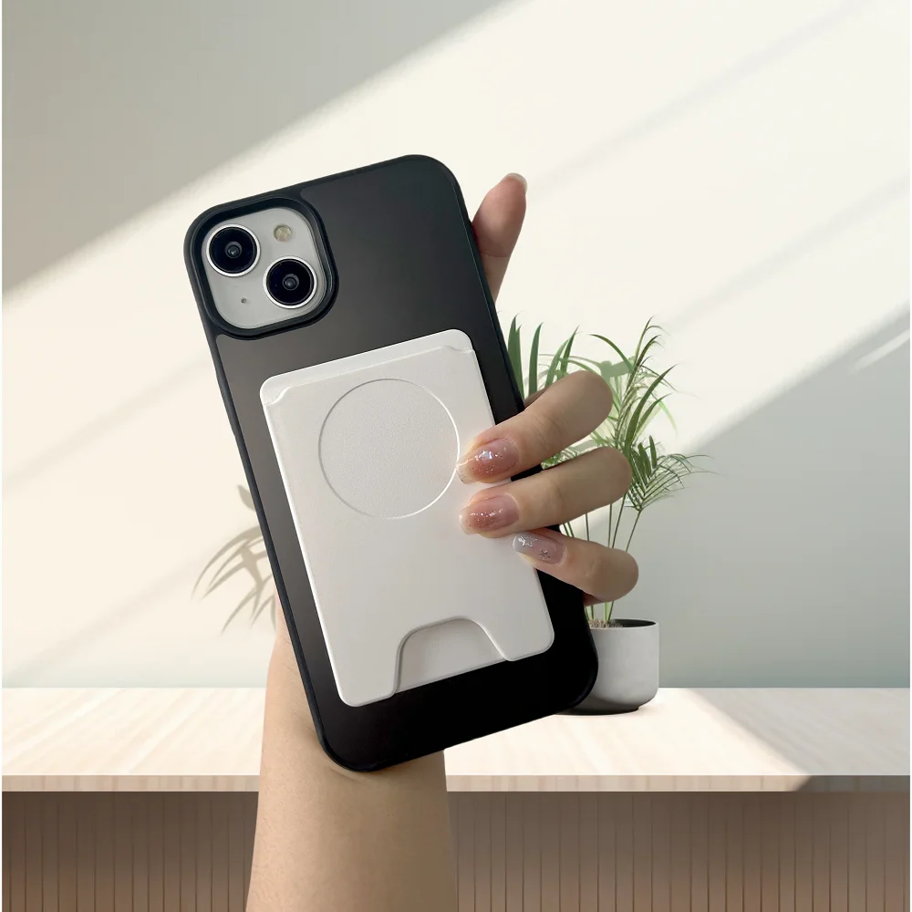 

For Magsafe Magnetic Wallet Case For iPhone 13 12 16 14 Pro Max 15Pro Card Holder Phone Slot Card Holder Bag Cover Accessories
