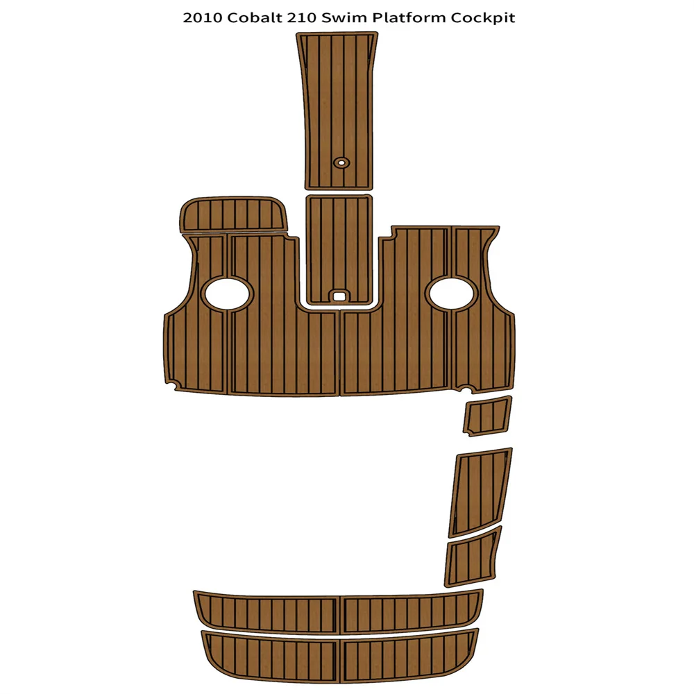 

2010 Кобальт 210 платформа для плавания подкладка для кабины лодки EVA пена искусственный Тиковый напольный коврик SeaDek маринемат Gatorstep стильный самоклеящийся