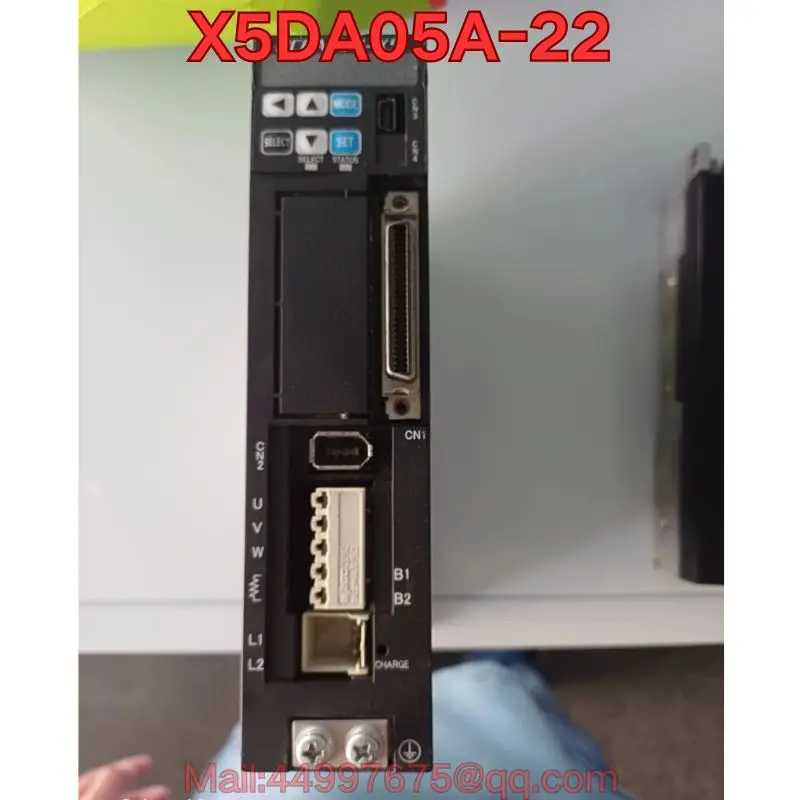 

Second-hand HCFA-5V-X5 X5DA05A-22 servo drive function test is normal