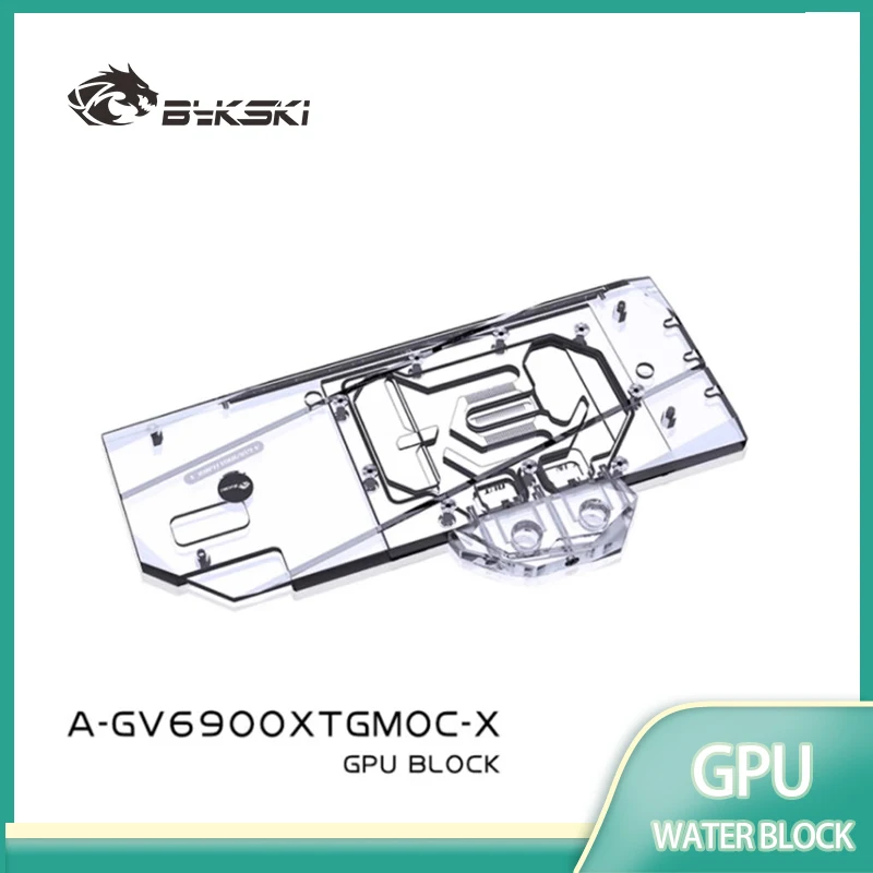 Bykski A-GV6900XTGMOC-X GPU Block for Gigabyte Radeon RX6900XT / 6950XT Gaming OC Video Card / Three-layer Structure Design