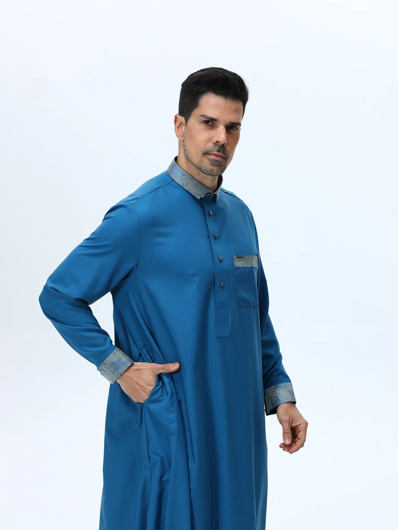 Jubah Pria Muslim untuk Idul Fitri, Thobe Arab Saudi, Jubah Djellaba, Gaun Ramadan, Thoub, Abaya, Kaftan, Daffah, Dishdasha, Caftan, Pakaian Islam
