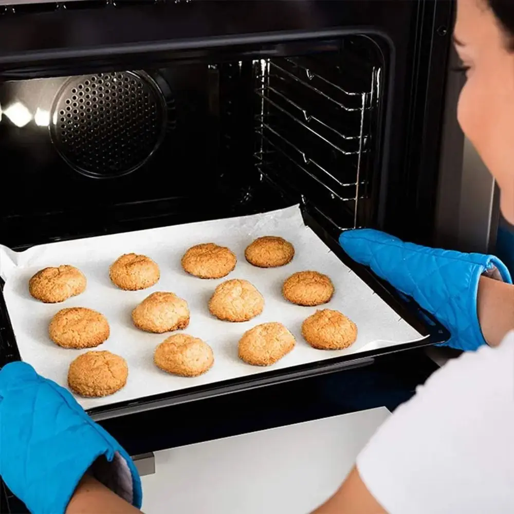 New Silicone Oil Paper Baking Paper Disposable Heat Resistant Air Fryer Liners Non-stick Oil Proof Paper