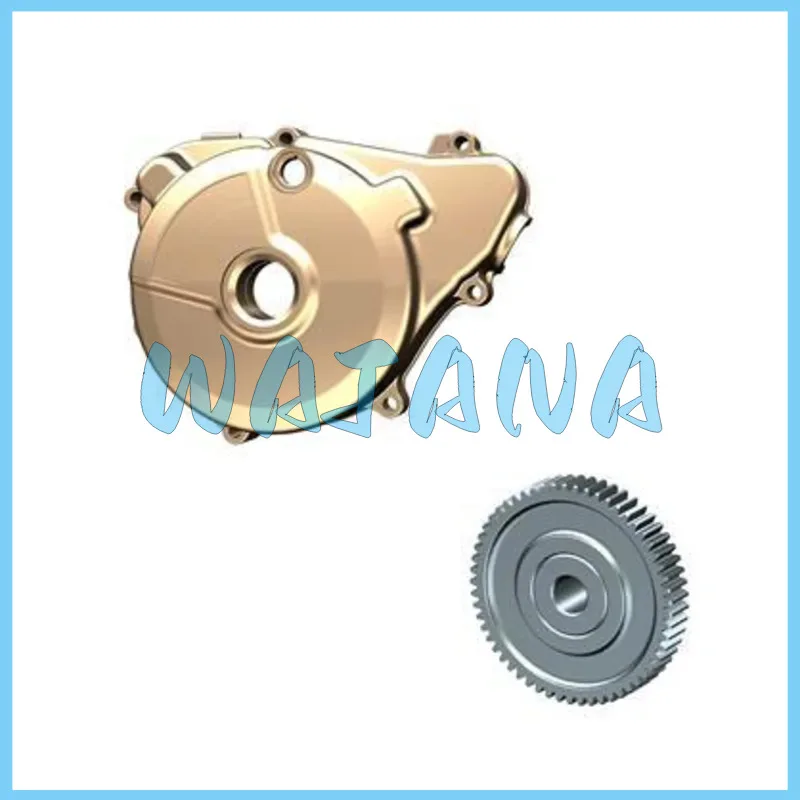 Zt163ml Left Crankcase Cover a (titanium) After-sales Component 4050356-014051 For Kiden Original Part