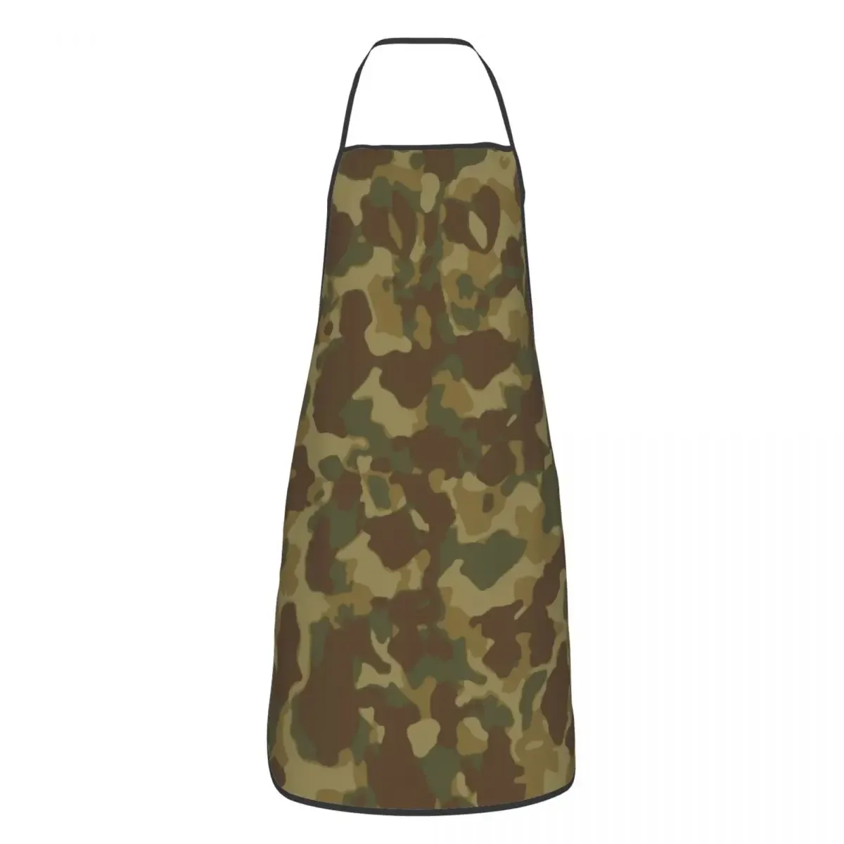 Funny Frogskin Camo Bib Apron Women Men Unisex Kitchen Chef Military Army Camouflage Tablier Cuisine for Cooking Baking Painting