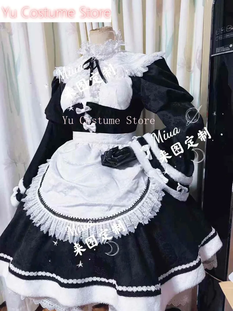 Yu Costume Re:zero Rem Maid Dress Cosplay Costume Cos Game Anime Party Uniform Hallowen Play Role Clothes Clothing