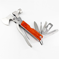 Multifunctional Axe Survival Axe Pliers MultiTool Camping Ax Hammer Outdoor Escape Tool Portable Fold Pliers Pocket Knife