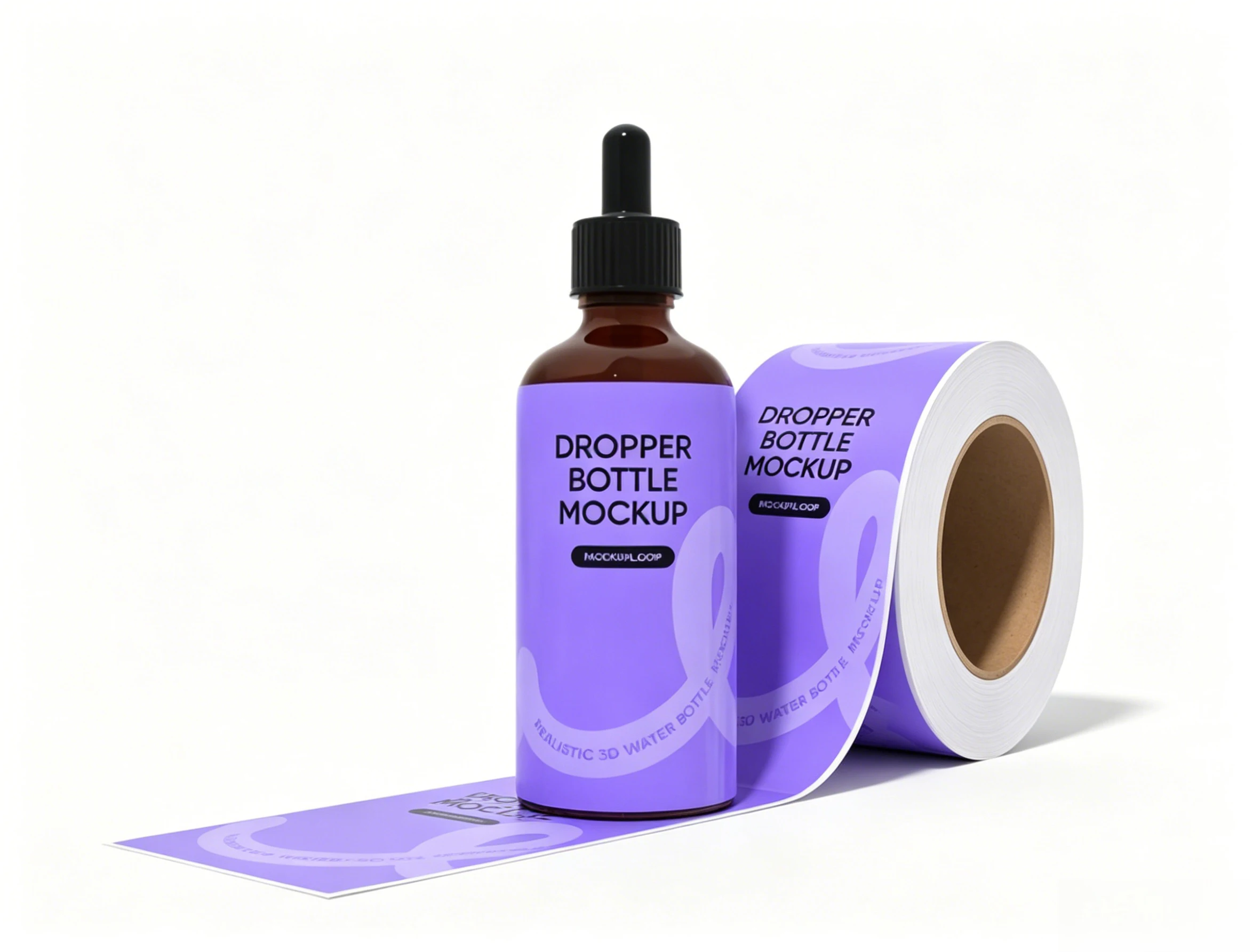 

Custom Waterproof Cosmetic Bottle Labels, Personalized Logo Stickers for Beauty Shampoo, Essential Oil & Cream Jars
