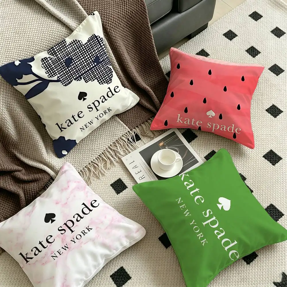 K-Kate Classic S-Spade Flower Pillow Gifts Home Office Furnishings Bedroom Sofa Car Cushion Cover case 45x45cm