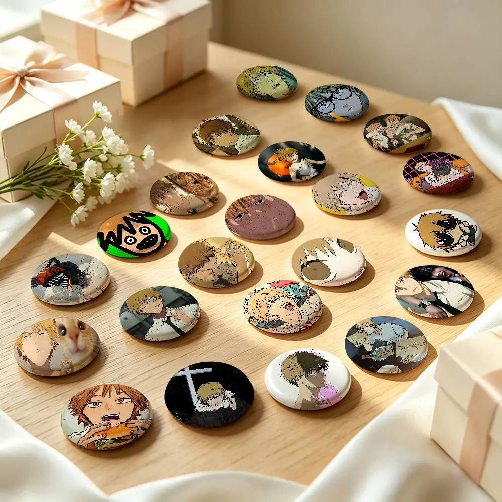 Cool D-denji Badge Pins For Friend, Backpack, Clothing, Collectible Accessories, Jewelry Gift
