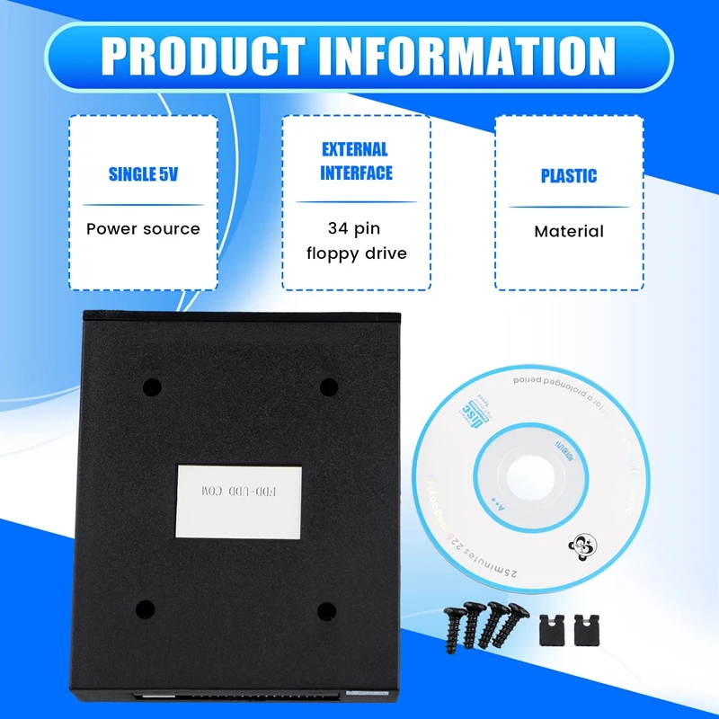 FDD-UDD COM Floppy Drive Emulator Universal Version 3.5Inch 1.44MB USB Floppy Emulator Change Floppy Disk To USB Disk