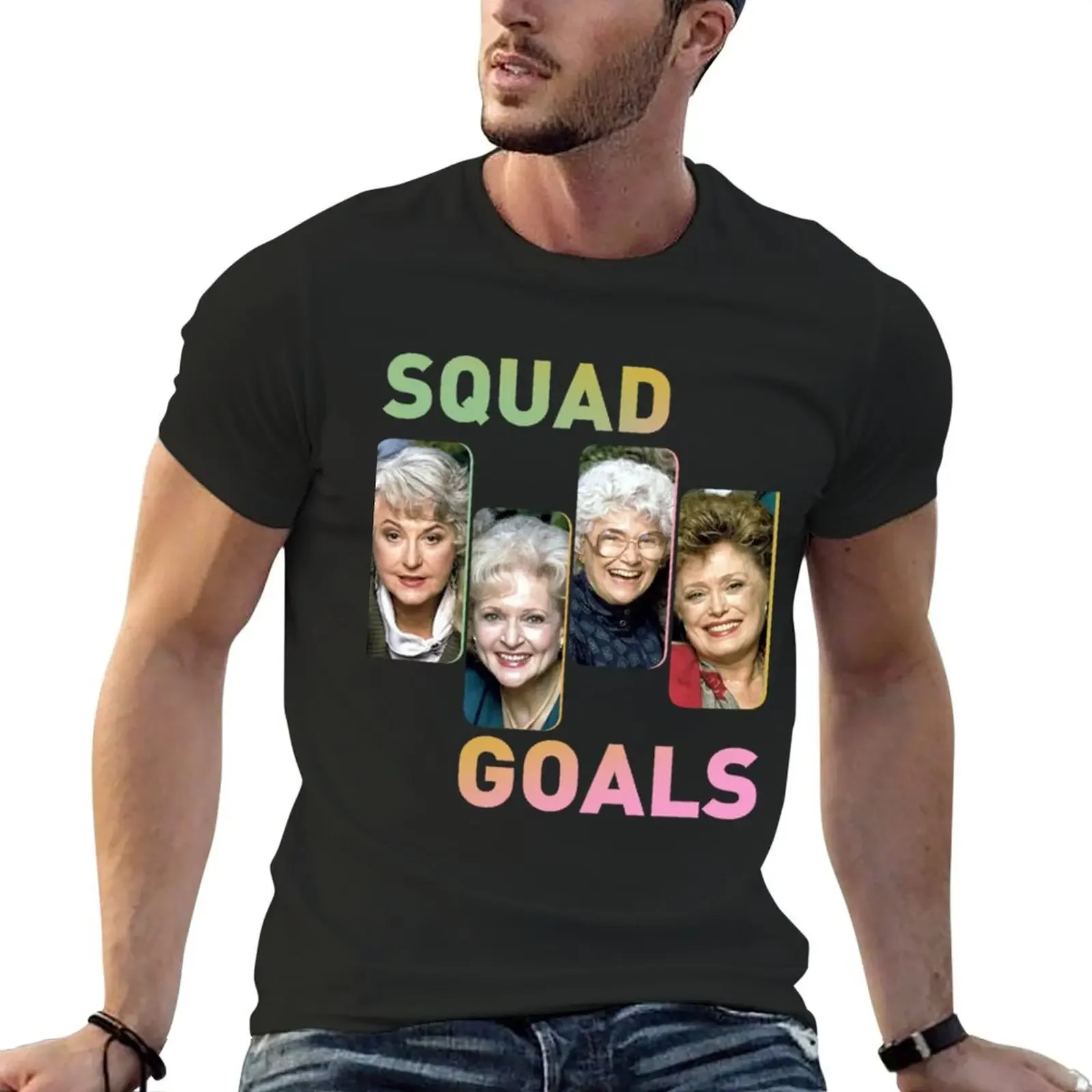 

golden girls squad T-Shirt shirts graphic tees anime tshirt t shirts for men graphic