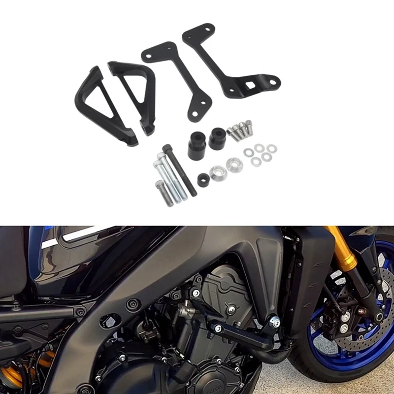 

Для Yamaha MT-09 SP Tracer 9 GT 2021 2022 мотоциклетная боковая защита двигателя, защита бачка, бампер, обтекатель, защитная рамка, компонент