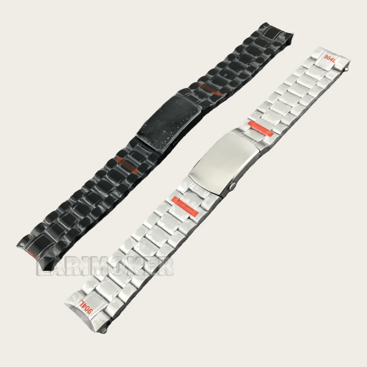 Складная застежка из твердой нержавеющей стали шириной 20 мм, подходит для замены корпуса 40 мм VK63 мужской ремешок для часов