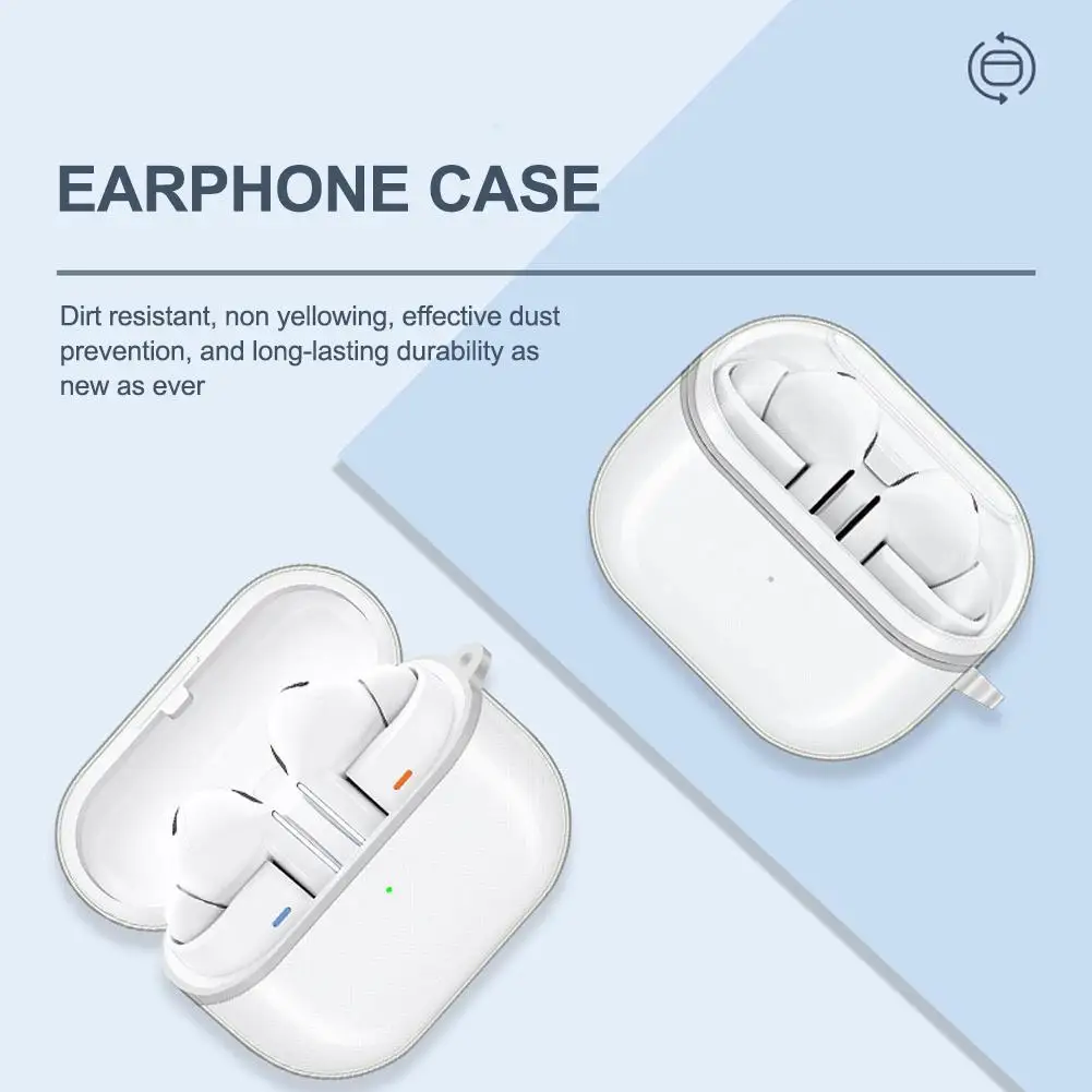 Transparent Cover for Samsung Galaxy Buds Pro 3 Case Soft TPU Buds 3 Case Cover Anti-Drop Anti-Yellowing Clear