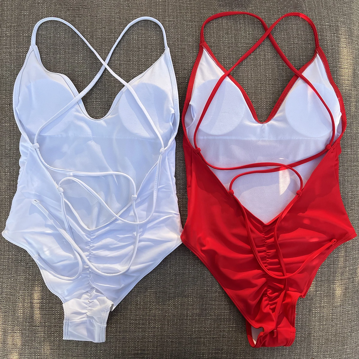 Sexy Padded Birthday Girl Swimsuit Women One Piece Bathing Suit 2026 Bestie Bikinis Swimwear Summer Beachwear Swimming Suit