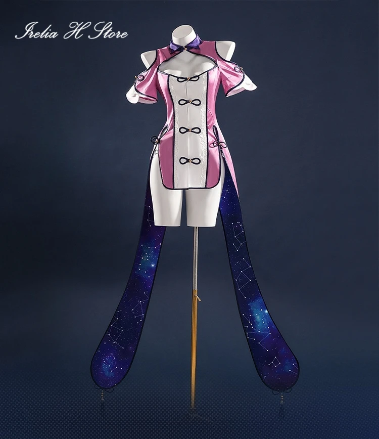 

Иллюзионное аниме DATE A LIVE Hoshimiya Mukuro Косплей Костюм Hoshimiya Mukuro Сексуальные Cheonsam костюмы на Хэллоуин