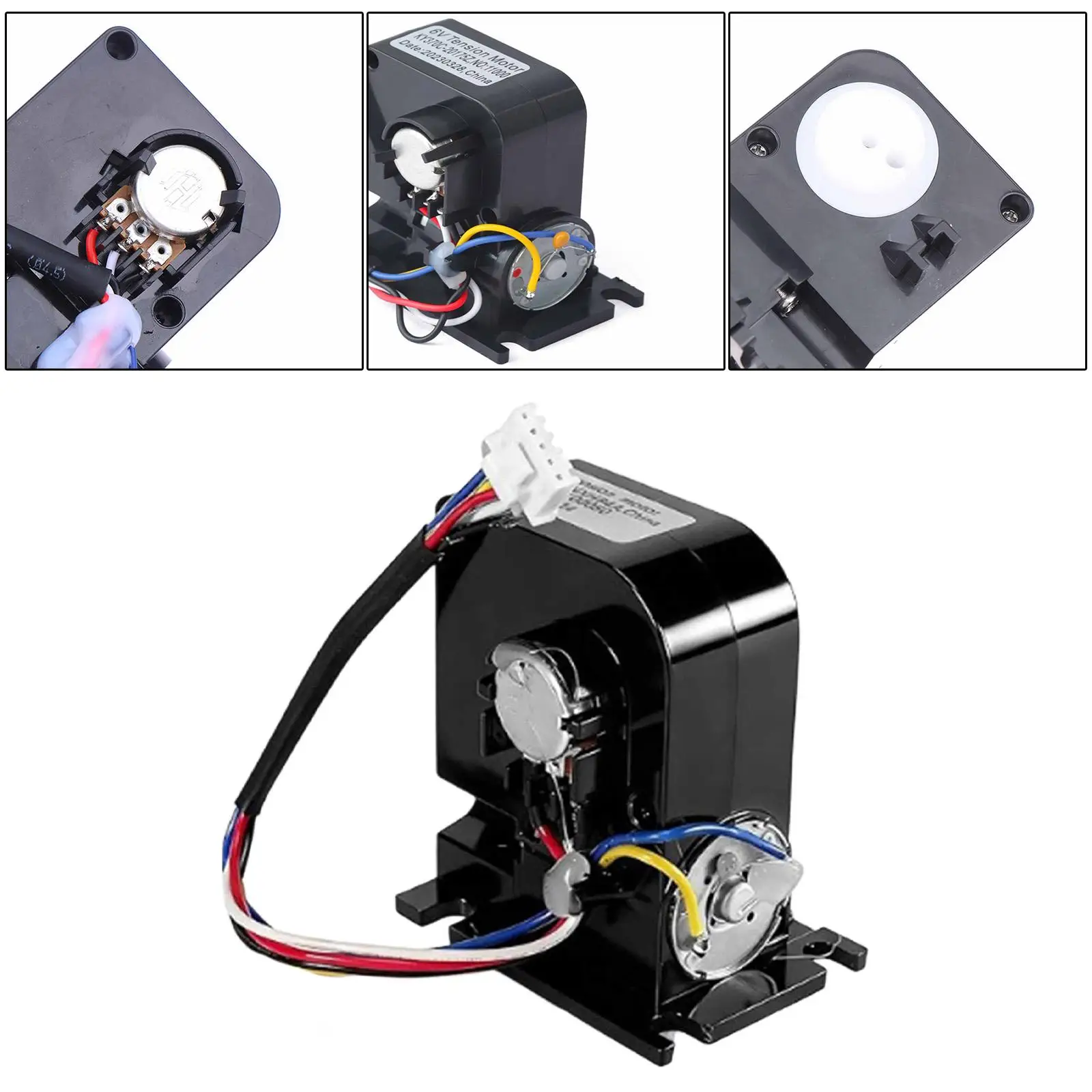 High Performance Elliptical Resistance Motor Durable ABS Replacement Part Easy Installation for Home Workout Machines and Bikes