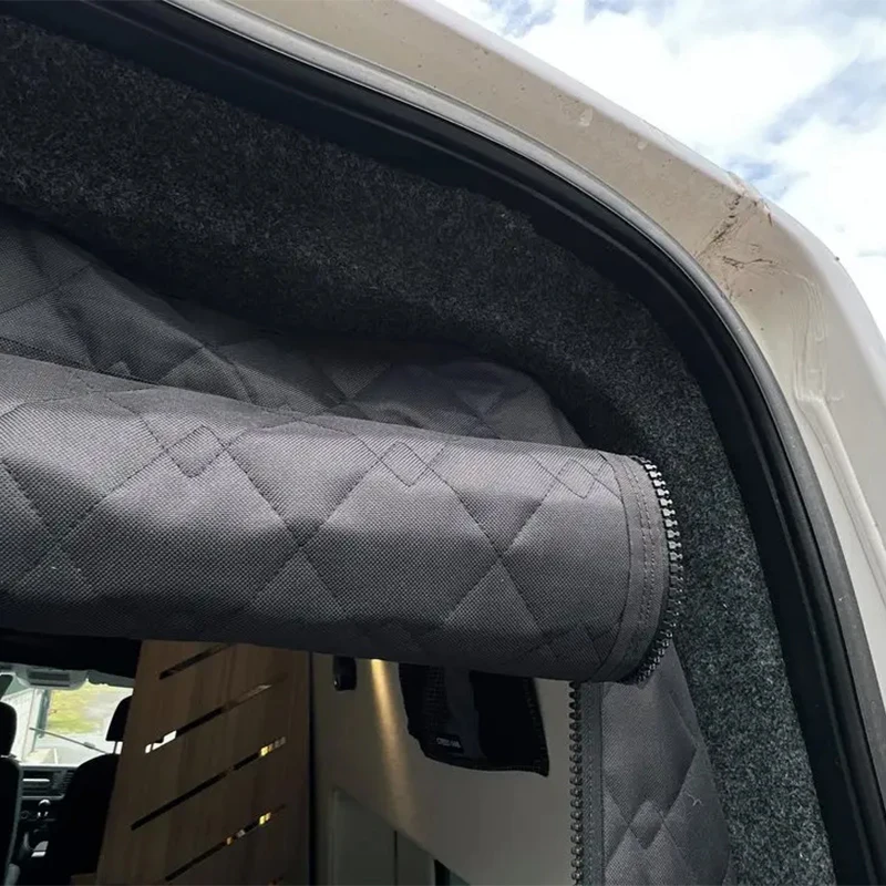 RV Insulated Thermal Screen Cover For Rear Barn Door Or Tailgate For Fiat Ducato/Peugeot Boxer/Citroen Relay 2006+ Ram Promaster