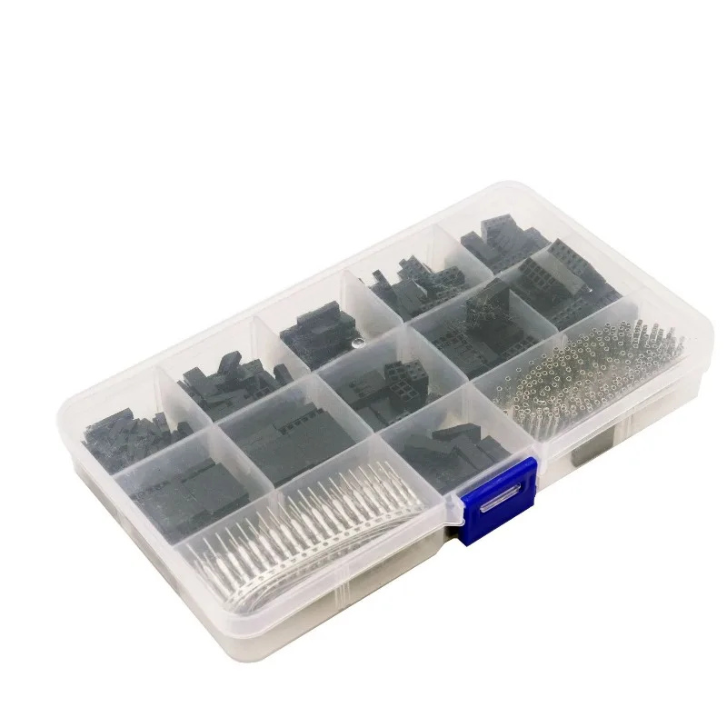 Dupont Connector 620Pcs 2.54mm Jumper Wire Kit Crimp Pins Housing Set For Arduino Raspberry Pi PCB Breadboard Prototype DIY