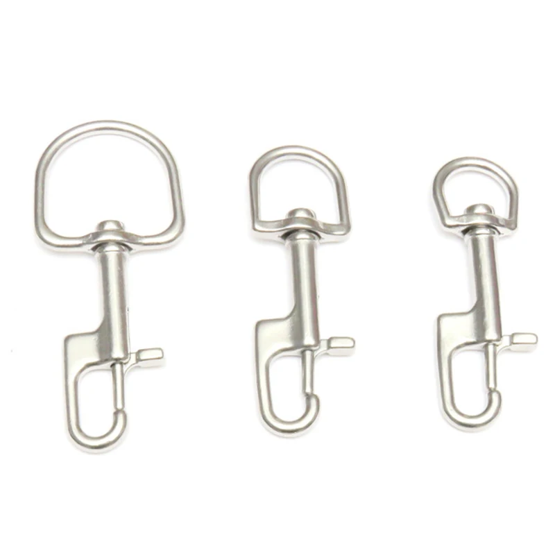 

Stainless Steel Diving Bolt Snap Hook Scuba Diving Single Ended Hook BCD Accessories Diving Equipment