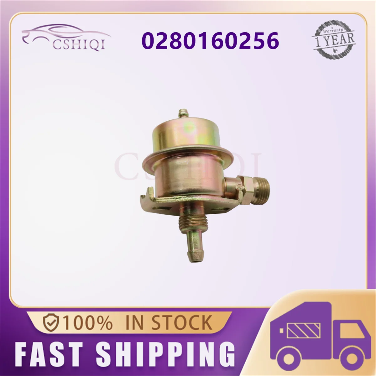 0280160256 Fuel Injection Pressure Regulator For Porsche LANCIA 7744346 7564123 756412 Cars Accessories
