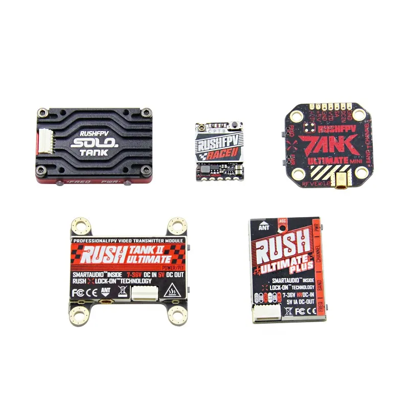 rushfpv-transmission-d'image-solo-machine-de-croisement-tankii-competition-solo-max-58g-16w-25w-rush