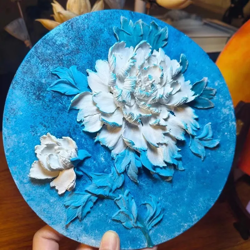 450 جرام الروسية مكشطة اللوحة النحت لصق DIY بها بنفسك الملمس الفني اللوحة تشكيل لصق يدويا الإغاثة اللوحة المواد