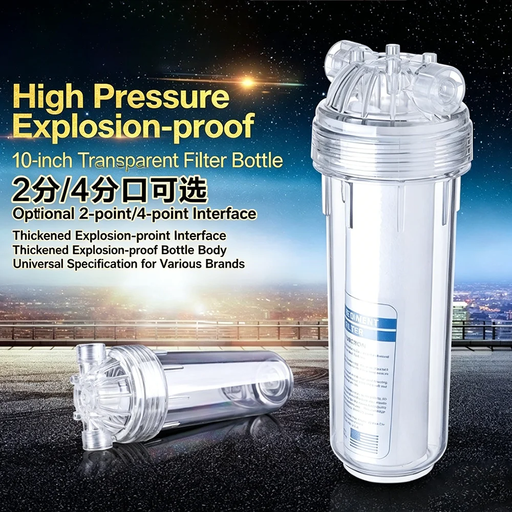 10インチシンク下飲料水フィルター浄水器-nsf-ansi認証-直接接続式カウンター下飲料水ろ過システム