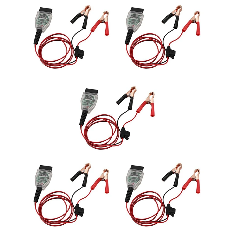 

5X Car OBD2 ECU Connector Battery Saver Auto ECU Memory Savers Automotive OBD 2 Emergency Electrical Plug Fuel Save A