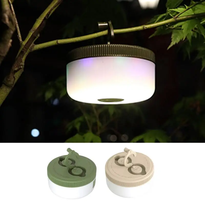 String Lights For Camping 5 Modes Camp Lamp Retractable String Lights LED Rechargeable Waterproof Bright Accidental Lighting For