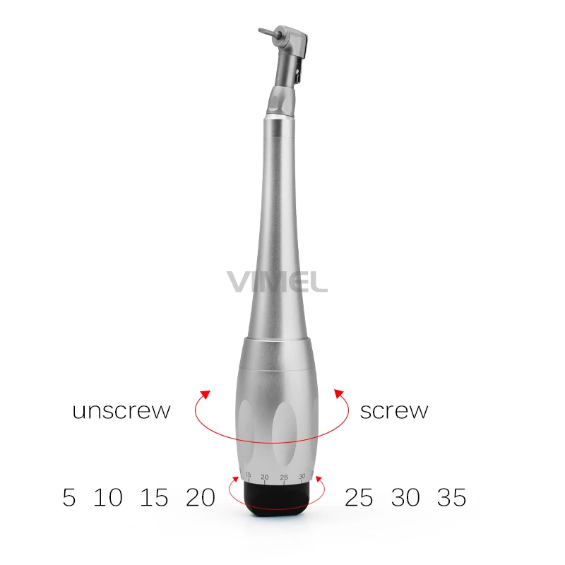 

Silver Dental Abutment Implant Wrench Screw Driver Contra Angle Dental Implant Torque Wrench 5N-35N with 16 DRIVERS